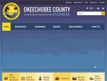 Tablet Screenshot of co.okeechobee.fl.us